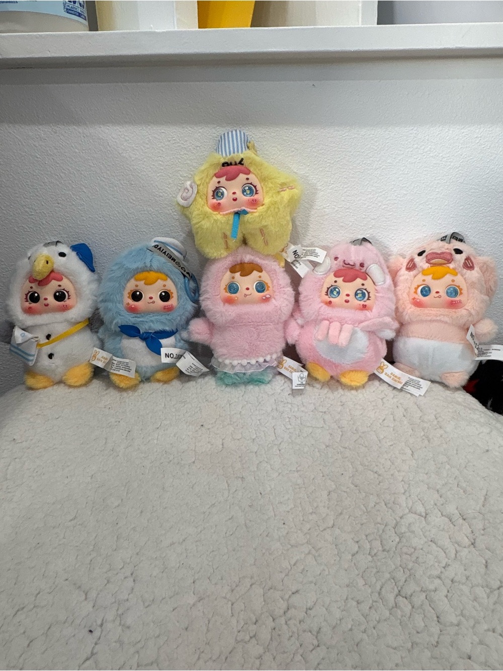 Samuel ocean story plush set of 6 plushies including secret